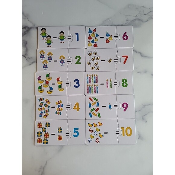 Match It Mathematics Puzzle Set by The Learning Journey 30 Self Correcting Sets - Picture 7 of 10